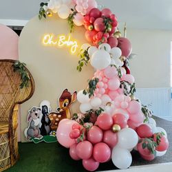 Bambi Theme Balloon Decor 