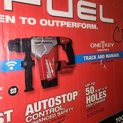 Milwaukee
M18 FUEL 18V Lithium-Ion
Brushless Cordless SDS-Plus 1-
1/8 in. Rotary Hammer Drill
(Tool-Only)