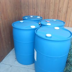 Vendo Barriles 55 Galones Para Agua