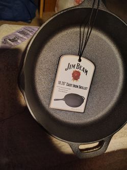 Jim Beam Cast Iron Skillet