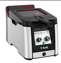 T-fal Countertop Electric Deep Fryer with Lid