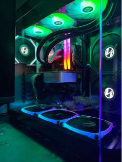 Gaming PC • RTX 3060ti• Ryzen X3D • 4TB SSD • LCD Liquid Cooler • DDR5