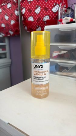 Vanilla hydrating body shimmer mist