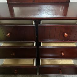 Dressers Six Drawers With Mirror