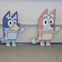 Bluey Party Cut Outs