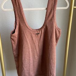 Prana Rust Orange Tank 
