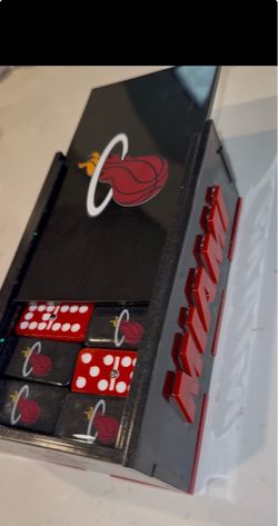Miami Heat double 9 dominoes