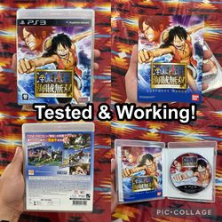 One Piece: Kaizoku Musou (Sony PlayStation 3)  PS3 Complete CIB Japan Voice Subs