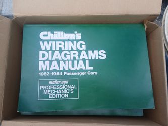 Vintage Chilton Wiring Diagram Manual Lot 1(contact info removed)