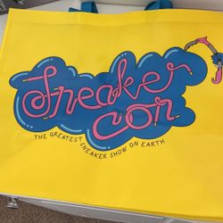 Sneakercon tote Bag 