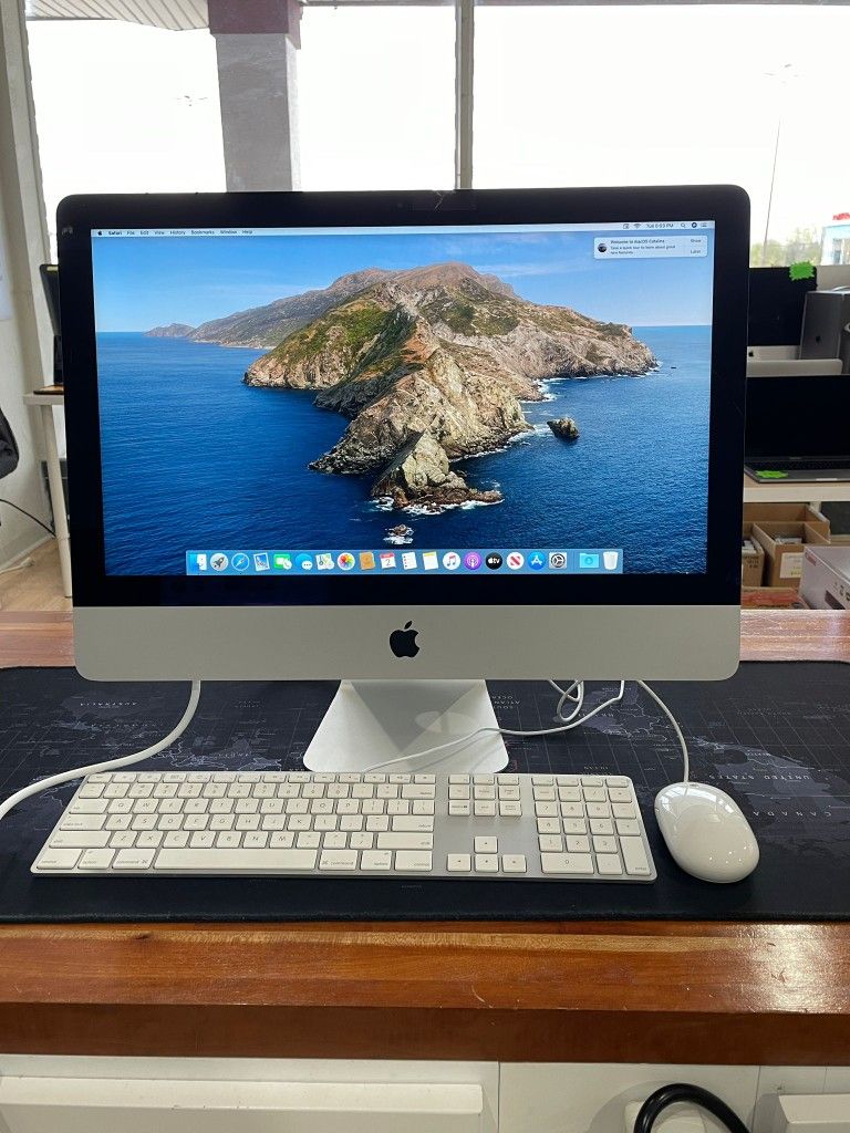 Apple IMac Late 2013 Slim 2.7Ghz 1TB STORAGE! Chipped Glass