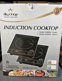 DUXTOP 1800W Portable Induction Cooktop Countertop Burner, Black