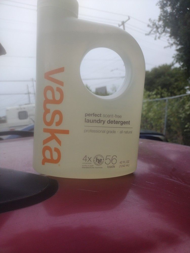 Vaska Scent Free Laundry Detergent