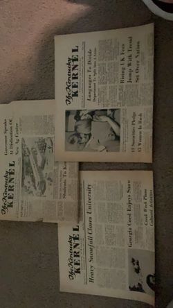 1965-66 Kentucky Kernel Newspaper 