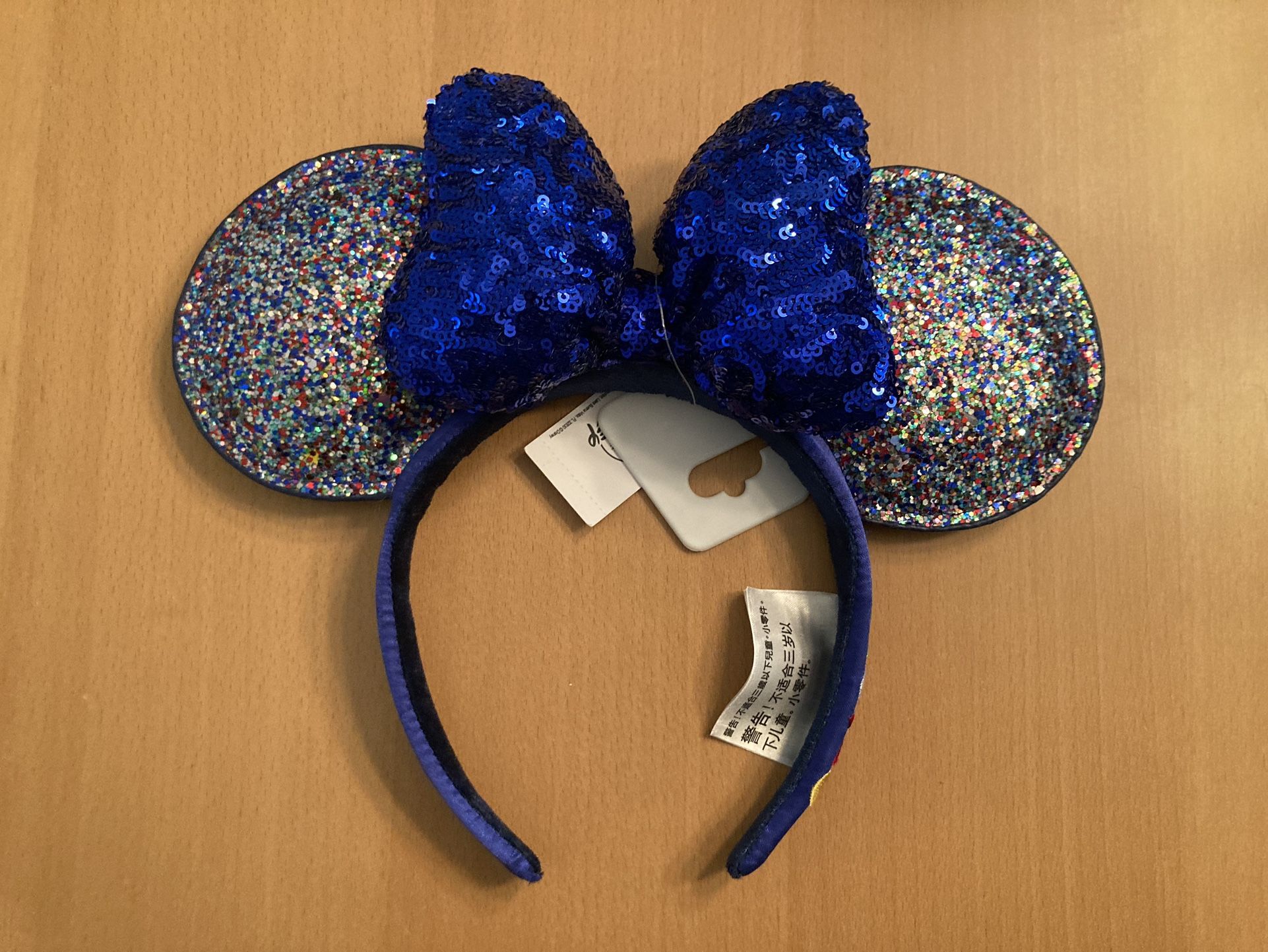 Disney Blue Sequin ears