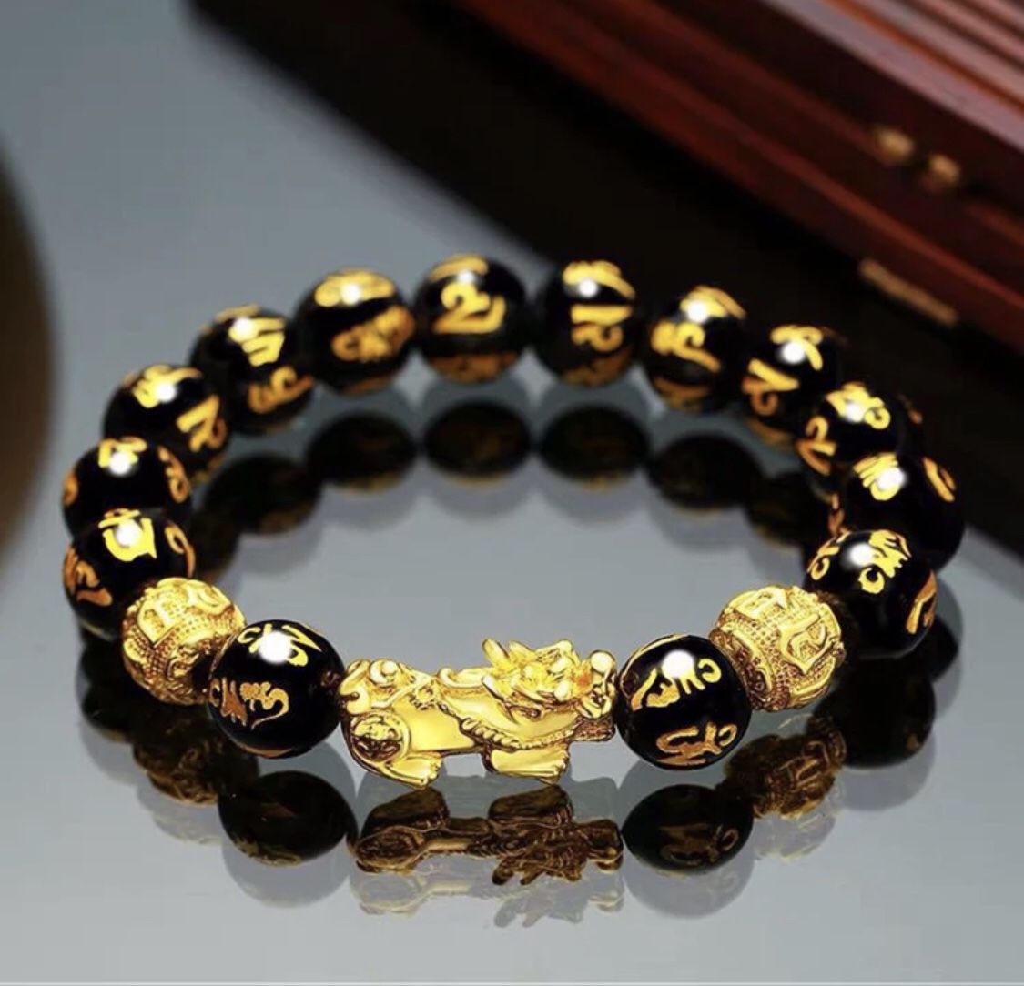 Beads cross feng chui ( For luck).