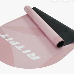 RitFit Non-Slip Pink Yoga Mat 