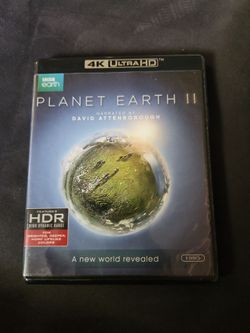 Planet Earth 2 4k UltraHD Bluray 3 Disk Series