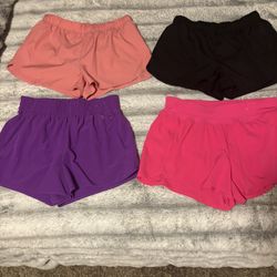 Ladies Shorts Athletic, Linen Velour