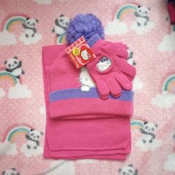 HELLO KITTY 3 PIECE SET
