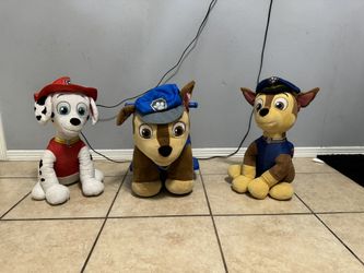 Paw Patrol Plushies And Electric Car 80 For ALL