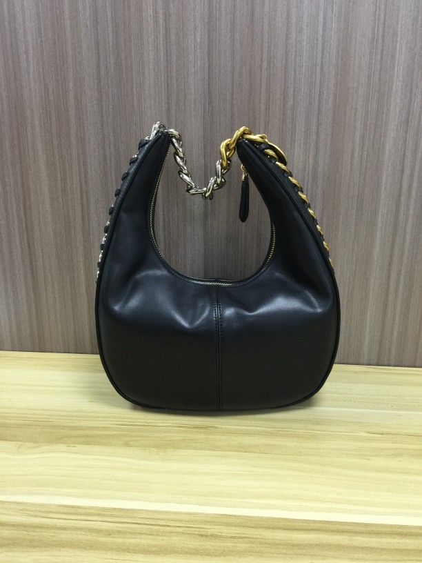 NWT Stella McCartney Frayme Small Zipped Shoulder Bag