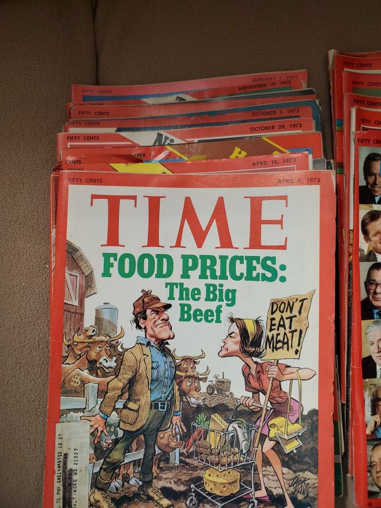 Time Magazines From 1973