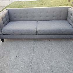 Jonathan Louis Modern Shelter Arm Sofa

