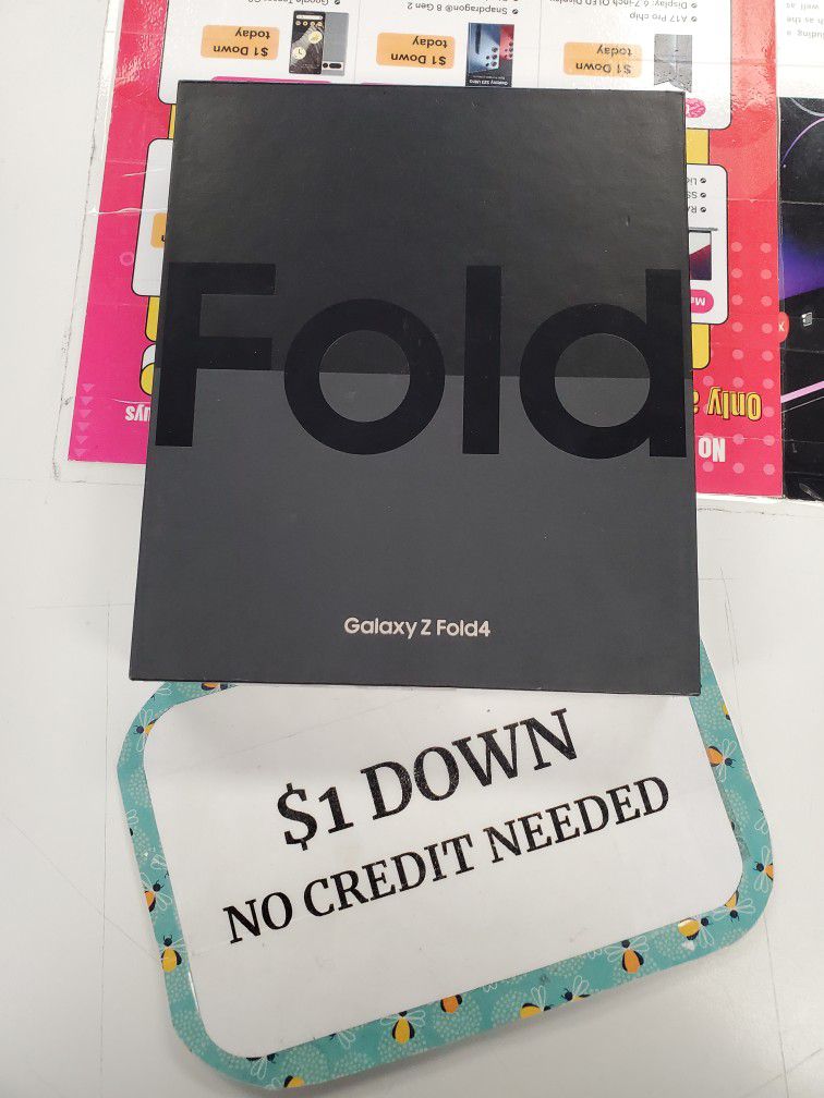 Samsung Galaxy Z Fold 4 5G - 90 DAY WARRANTY - $1 DOWN - NO CREDIT NEEDED 