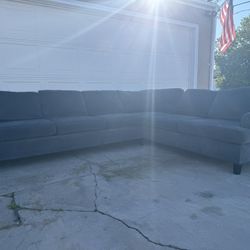 Navy Blue Sectional - Can Deliver!
