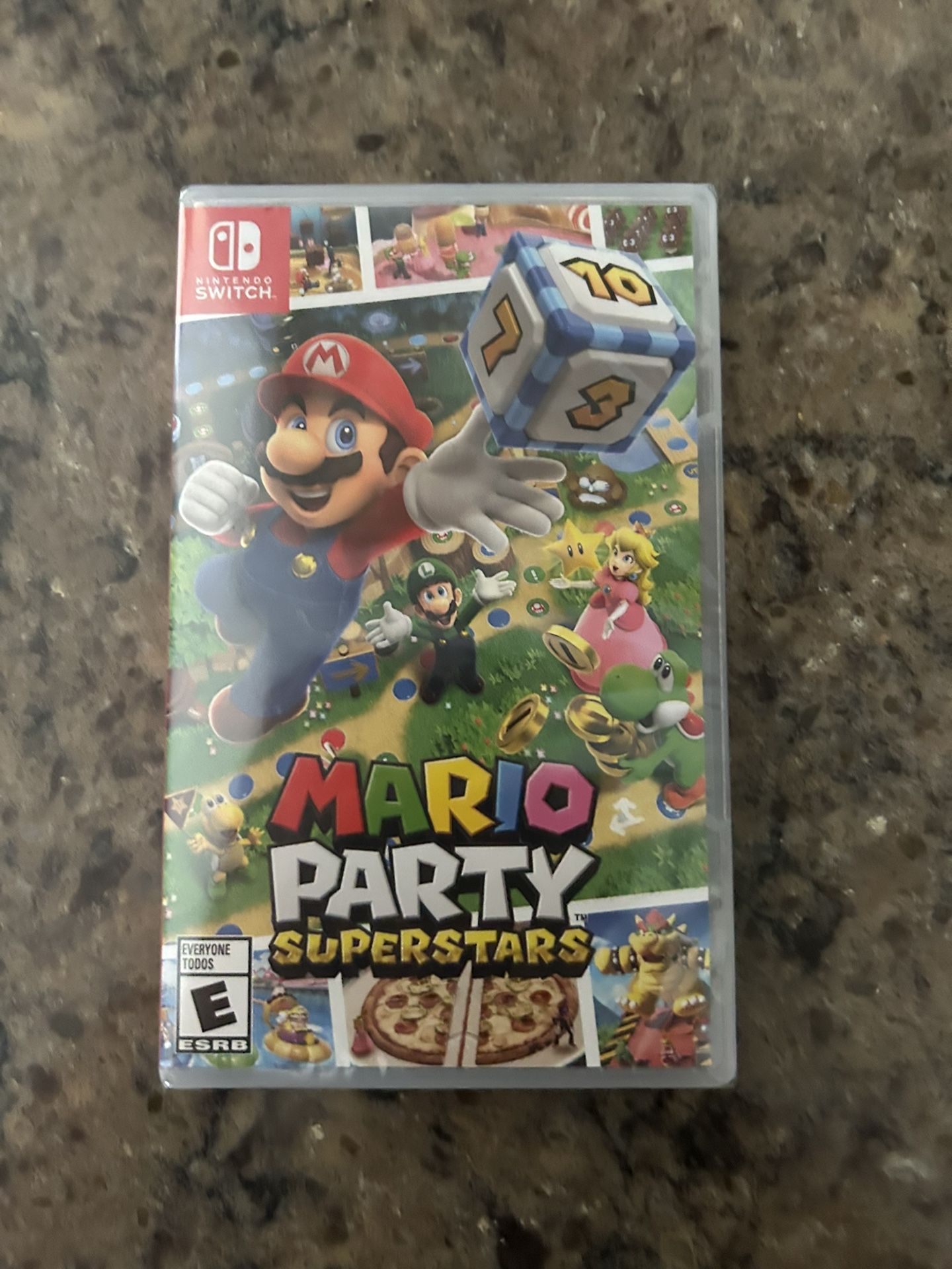 Unopened Nintendo Switch game Mario party superstars