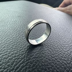 10K White Gold Wedding Band Cheap