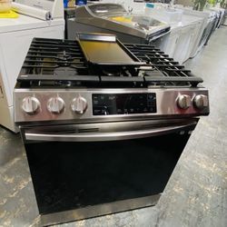 Samsung Stove Slide In No Credit Needed