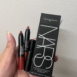 Nars Velvet Matte Lip Pencil Duo Dolce Vita/ Cruella  .06oz x2 8425 NIB