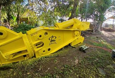 60805D5 LABOUNTY UP90 WITH PLATE SHEAR JAW AND CONCRETE CLAWS JAW PULVERIZER.
