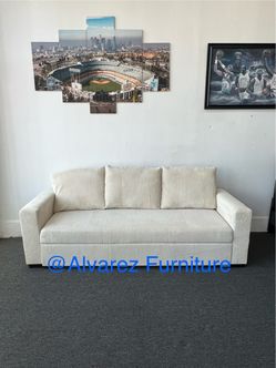 Corduroy sofa bed