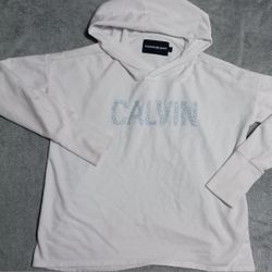 Women's Size Small Calvin Klien Thin Hoodie Pullover
