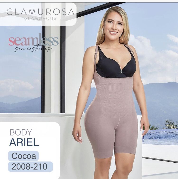 Colombian 🇨🇴 Seamless Beige Bodysuit XL