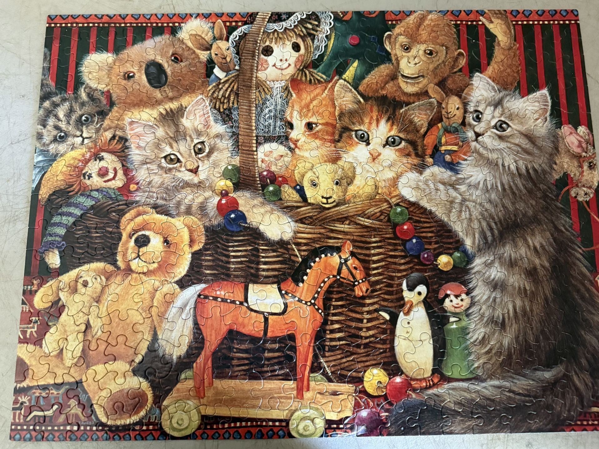 Vintage Cat Puzzle 300 Pieces