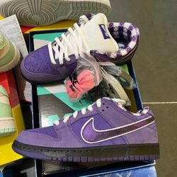 purple lobster dunk sz 4-13