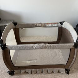 portable playard crib