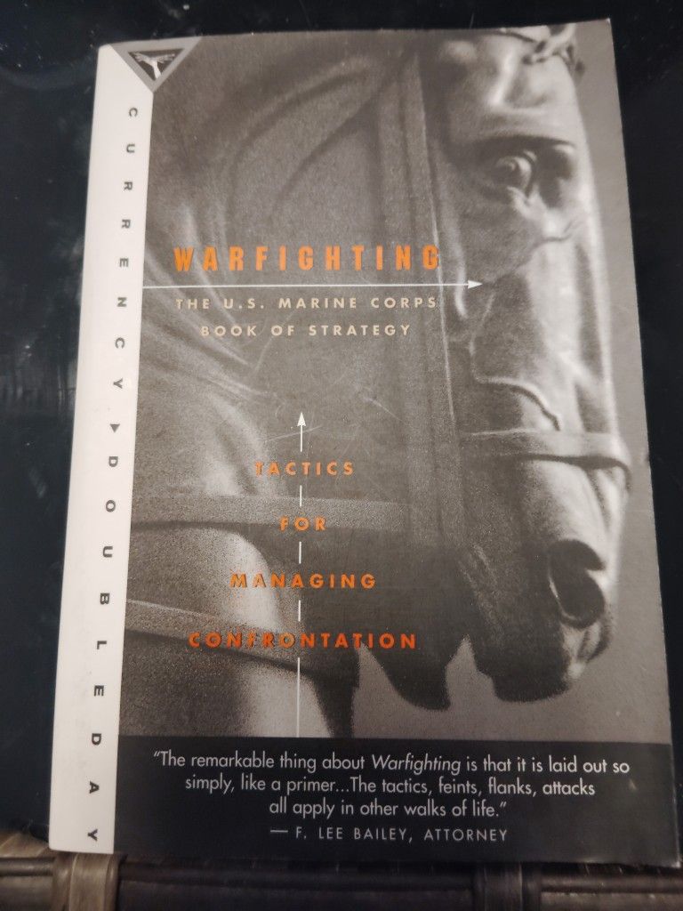 Warfighting The US Marine Corps Book Of Strategy