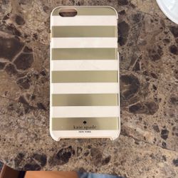Pink And Gold Kate Spade iPhone 6+ Case