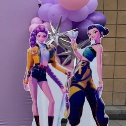 KPop Demon Huntrix - Rumi, Mira, Zoey Displays