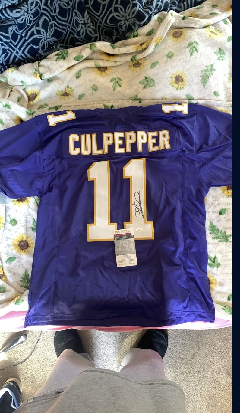 Daunte Culpepper Autographed Jersey