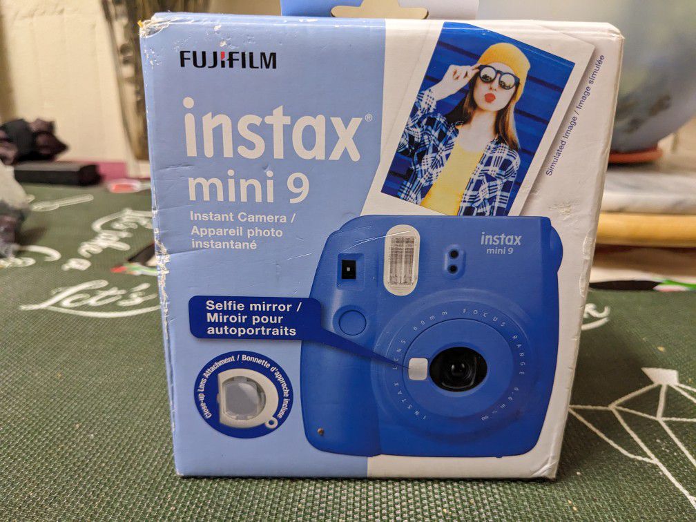 New Blue Instax Mini 9