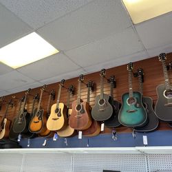 Mantic Acoustic Guitars Various Colors NEW! 