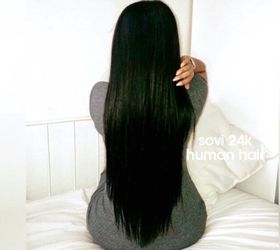 SoVi 2 Bundles Of Human Hair Extensions 24”