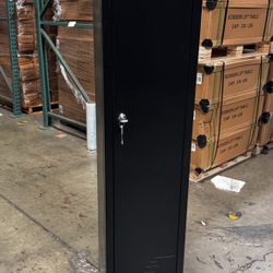 New Assembled-Ammo Gun Cabinet 59-Inch Tall With Removable Shelves Guns Accessories