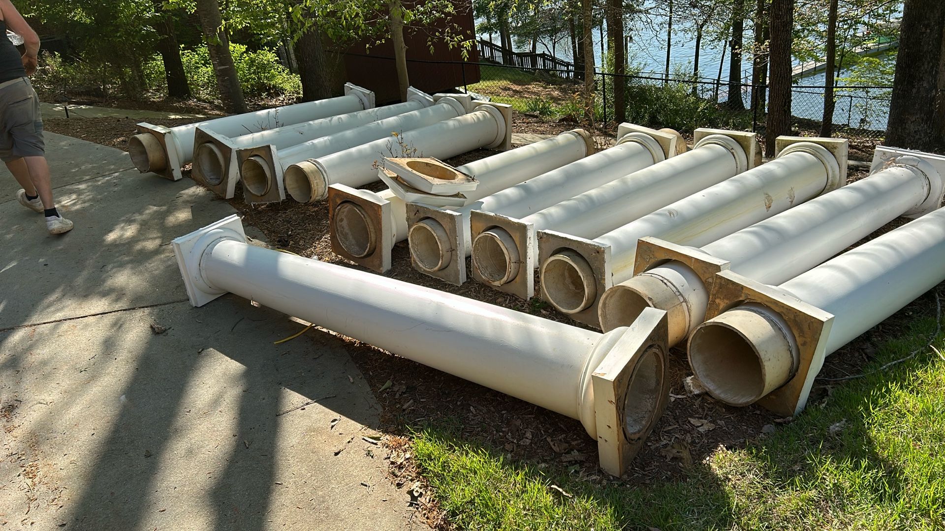 Fiberglass Structural Columns 